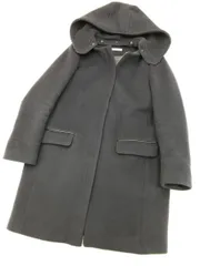 IENA イエナ フード取り外し可能 ウール コート size38/濃紺 ◆■レディースのサムネイル