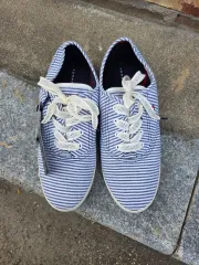 Tommy Hilfiger トミーヒルフィガー ストライプ レディース スニーカーのサムネイル