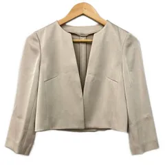 ANAYI(アナイ) ジャケット サイズ36 S レディース美品  - ベージュ ノーカラー/ショート丈のサムネイル