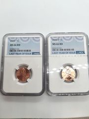 NGC PF66 1970年 イギリス 1/2クラウン プルーフコイン - 発行最終年