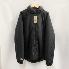 【中古】WIND AND SEA 中綿ナイロンジャケット サイズXL ブラック ウィンダンシー WDS-JK-10[19]のサムネイル