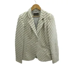 エンポリオアルマーニ EMPORIO ARMANI メタリック斜めストライプ サテン テーラードジャケット  42  長袖 シングルブレスト 2G01T L2104 /AY ■GY64のサムネイル