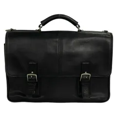 COACH(コーチ) ビジネスバッグ トンプソン レザーブリーフケース 3コンパートメント 6455 黒 レザーのサムネイル