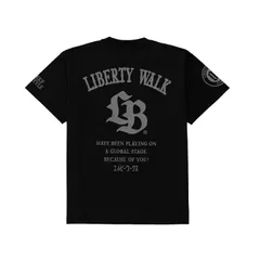 新品未使用 LIBERTY WALK リバティーウォーク LB Thorn Logo Dupont Tee Black Tシャツ 半袖 トップス カットソー ブラック  Lサイズ ユニセックス T381-BK-L 管理番号：781M-1950のサムネイル