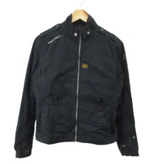 ジースターロウ G-Star RAW ナイロンジャケット 上着 M 黒 ブラック 無地 長袖 スタンドカラー /KK ■GY08のサムネイル