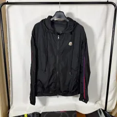 4サイズ 22SS 廃盤 MONCLER モンクレール HATTAB レイン ウィンドブレーカー ジャケット ブラックのサムネイル