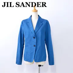 JIL SANDER テーラードジャケット ブルーのサムネイル