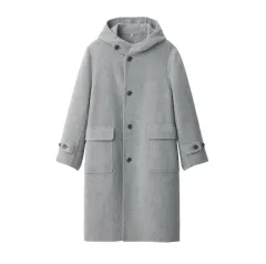 無印良品 ラボ muji labo カシミア フーディー コートのサムネイル