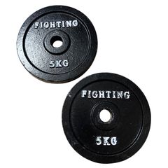 ファイティングロード 5kg 4枚 プレート ダンベル バーベル 20kg