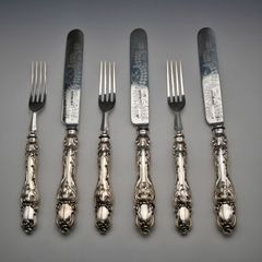 1918年 英国王ジョージ5世 第一次世界大戦終結記​念 純銀製メダル 33g