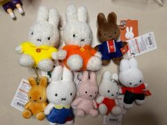 ミッフィー ぬいぐるみ マスコット 5点セット sports ちょっこりさん