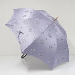 高級傘 Apostrophe by HANWAY ハンウェイ USED美品 フラワー ブランド レディース パープル 60cm S4187のサムネイル