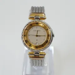 PHILIPPE CHARRIOL フィリップ シャリオール レディース 腕時計 USED美品 バングルウォッチ デイト スイス製【電池交換済】完動品 X0288のサムネイル
