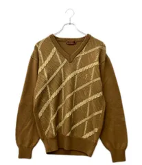 美品 イヴ・サンローラン 長袖 Vネック ニット メンズ SIZE M YVES SAINT LAURENTのサムネイル