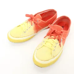 【中古】スペルガ SUPERGA キャンバス スニーカー オレンジxイエロー【サイズ44】【メンズ】のサムネイル