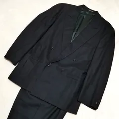 GIANNI VERSACE ヴェルサーチ ジャケット セットアップ メンズ 黒 中古美品 管理番号KKVTRKO713のサムネイル