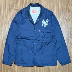 Levi's MLBコラボ ニューヨークヤンキース ナイロン カバーオール コーチジャケットのサムネイル