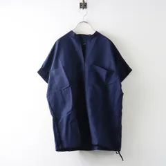 今季 2026年追加色 ジャーナルスタンダード JOURNAL STANDARD ハードマンズフレンチスリーブスキッパーシャツ ネイビー／【2400015073057】のサムネイル