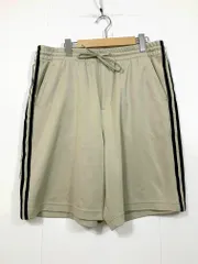 Y-3 ワイスリー ハーフパンツ 3 STRIPES TRACK SHORTS パンツ sizeL/ベージュ ■◆◎メンズのサムネイル