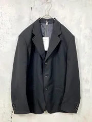 新品 無印良品 MUJI Labo ユニフォーム 素材で作ったブレザー ジャケット sizeM/黒 ■■◎メンズのサムネイル