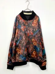 glamb グラム リバーシブル Lawrence ska JKT ローレンススカ ジャケット size3/ブラック×ボタニカル ■■◎メンズのサムネイル