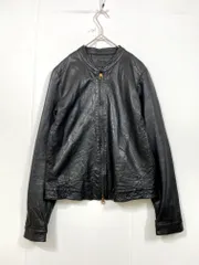 nitca ニトカ シンプル 無地 羊革 ラムレザー シングルライダース ジャケット size2/黒 ◇■◎レディースのサムネイル