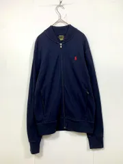 POLO RALPH LAUREN ポロ ラルフローレン 胸刺繍 ジップアップ ジャケット sizeS/紺 ■■ メンズのサムネイル