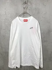 新品 DIESEL ディーゼル 長袖 ロゴ Tシャツ size12Y 156cm/白 ■■ キッズのサムネイル