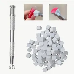 No.159グラデーション ネイル スポンジ キューブ と専用ツールセット / セルフネイル 必需品のサムネイル
