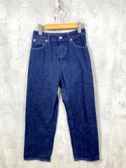 simplicite シンプリシテェ ミッドライズテーパード5ポケット JEAN デニムパンツ sizeS/濃紺 ■■ レディースのサムネイル
