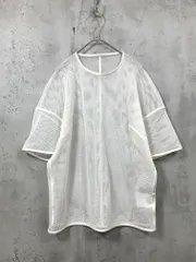 JOHN LAWRENCE SULLIVAN ジョンローレンスサリバン 半袖 メッシュ カットソー sizeone/白 ■◆ レディースのサムネイル