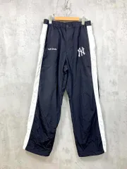 MONO-MART モノマート MLB/メジャーリーグベースボール 別注 サイドラインワイドトラック パンツ sizeL/黒 ■■ メンズのサムネイル