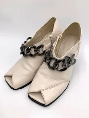PAGEBOY ページボーイ チェーンオープントゥ シューズ size24.5cm/アイボリー ■■ レディースのサムネイル