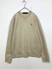 POLO RALPH LAUREN ポロ ラルフローレン ワンポイントロゴ 薄手 スウェット sizeSP /ベージュ ■◇ メンズのサムネイル