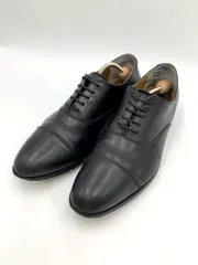 alfredoBANNISTER アルフレッドバニスター アバハウス 内羽根ストレートチップ シューズ size42/黒 ■■ メンズのサムネイル