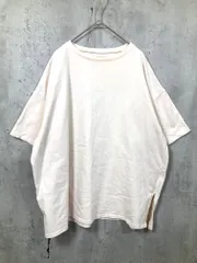 SLOBE IENA スローブイエナ 半袖 サイドスリット バックプリント Tシャツ sizeF/ベージュ ■◆ レディースのサムネイル