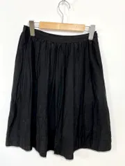 MACKINTOSH PHILOSOPHY マッキントッシュフィロソフィー 裾レース フレア スカート size36/黒 ■◆ レディースのサムネイル