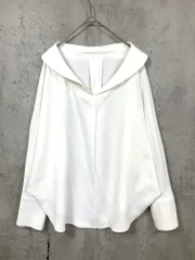 LOUNIE ルーニィ とろみ きれい目 セーラーカラー 長袖 ドルマン ブラウス シャツ size36/白 ■◇ レディースのサムネイル