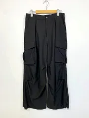 SENSE OF PLACE センスオブプレイス アーバンリサーチ ユニセックス ワイド カーゴ パンツ sizeS/黒 ■■ メンズのサムネイル