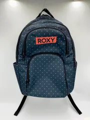 ROXY ロキシー 総柄 ドット ユニセックス カジュアル 大容量 リュック デイパック バッグ 紺 ■■ レディースのサムネイル