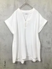 Emma Taylor エマテイラー オフィス シンプル イージーケアパール釦キーネック ブラウス シャツ sizeF/白 ■◆ レディースのサムネイル