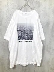 OSMOSIS オズモーシス 半袖 グラフィック プリント オーバーサイズ Tシャツ sizeONE/白 ■◆ レディースのサムネイル