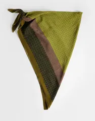 トップショップ レディース アクセサリー ベルト プリント Topshop geometric print waist belt Khaki mix カーキのサムネイル