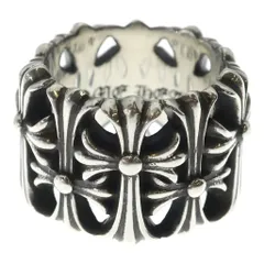 CHROME HEARTS (クロムハーツ) CEMETERY セメタリー クロスリング シルバー BCA339のサムネイル