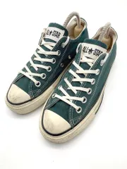 CONVERSE コンバース 1SD738 ALL STAR US OX オールスター ローカット スニーカー size23.5cm/緑 ■■ レディースのサムネイル