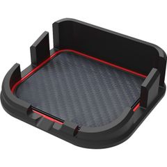 【新品未使用】カシムラ AT-51 ノンスリップスマホスタンド レッド▲N