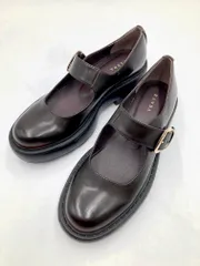RANDA ランダ パンプス ベーシックデザインメリージェーン ストラップ シューズ sizeS/茶 ■■ レディースのサムネイル