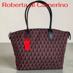 【未使用品】Roberta di Camerino トートバッグ 総柄  大サイズ 旅バッグ 旅行のサムネイル