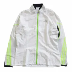adidas アディダス ナイロンジャケット CLIMA COOL クライマクール ホワイト M レディース 【中古】のサムネイル