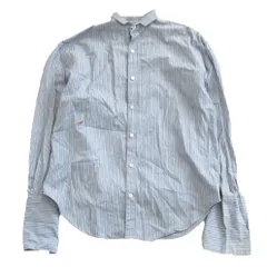 RALPH LAUREN ラルフローレン 長袖シャツ ストライプ ブルー 2【S】 メンズ 【中古】のサムネイル
